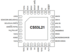 CS53L21 Datasheet PDF Cirrus Logic