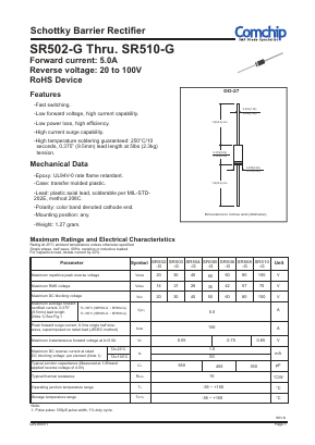 SR510-G Datasheet PDF ComChip