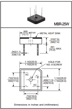 MBR3510W Datasheet PDF DC COMPONENTS