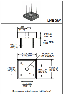 MMB2510W Datasheet PDF DC COMPONENTS