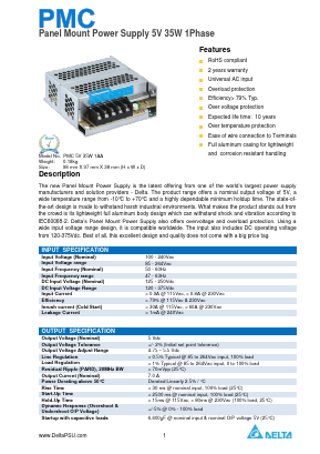 IEC61000-4-12 Datasheet PDF Delta Electronics, Inc.