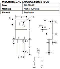MBR1635 Datasheet PDF Digitron Semiconductors