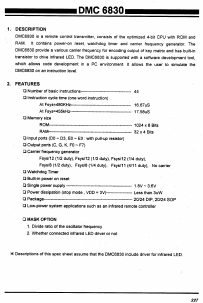 DMC6830 Datasheet PDF Daewoo Semiconductor