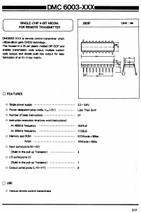 DMC6003 Datasheet PDF Daewoo Semiconductor
