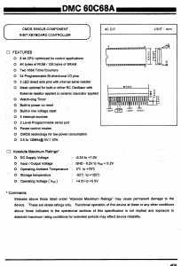 DMC60C68A Datasheet PDF Daewoo Semiconductor