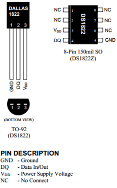 DS1822 Datasheet PDF Dallas Semiconductor -> Maxim Integrated