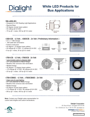47001CB Datasheet PDF Dialight Corporation