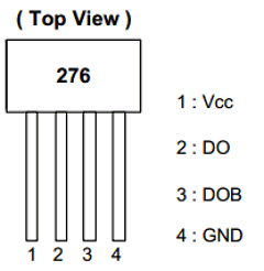 AH276Q Datasheet PDF Diodes Incorporated.