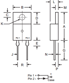 SBL830 Datasheet PDF Diodes Incorporated.