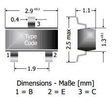 MMBT3904 Datasheet PDF Diotec Semiconductor Germany 