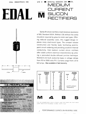 M1F9 Datasheet PDF Edal Industries, Inc.