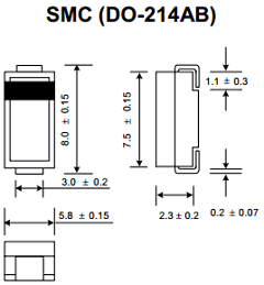 1SMC5.0C Datasheet PDF Electronics Industry