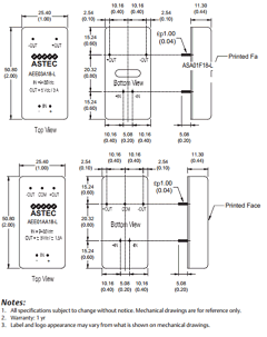 AEE01B36-L Datasheet PDF Emerson Network Power
