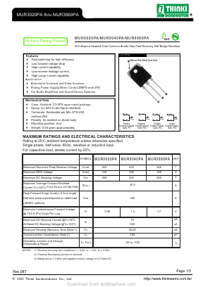 MUR3020PA Datasheet PDF ETC