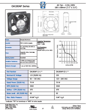 OA180AP Datasheet PDF ETC