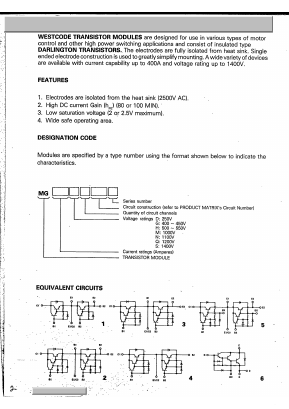 MG15G1YL1 Datasheet PDF ETC