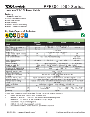 PFE500S-12 Datasheet PDF ETC