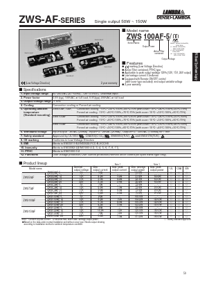 ZWS100PF-12 Datasheet PDF ETC
