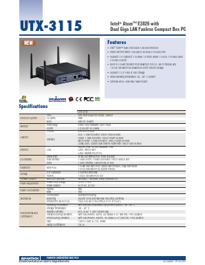 UTX-3115 Datasheet PDF ETC