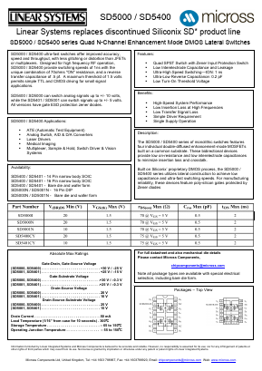 SD5000 Datasheet PDF ETC