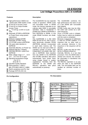 UL635H256SC45 Datasheet PDF ETC
