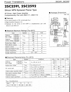 C2591R Datasheet PDF ETC