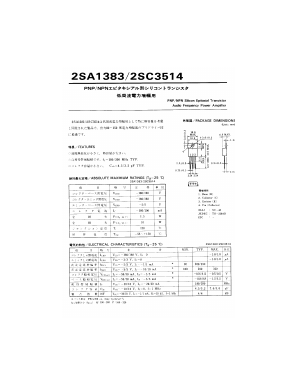 C3514 Datasheet PDF ETC