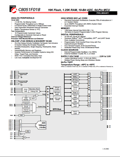 C8051F015DK Datasheet PDF ETC