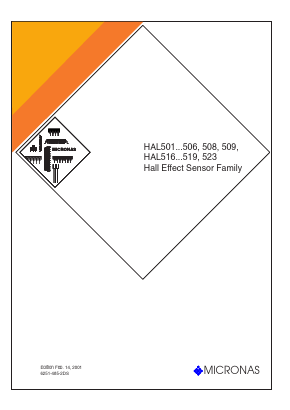 HAL503SF-K Datasheet PDF ETC