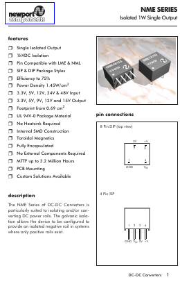 NME0305D Datasheet PDF ETC