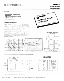 SHM-7MC Datasheet PDF ETC