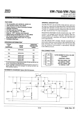 SW-7510 Datasheet PDF ETC