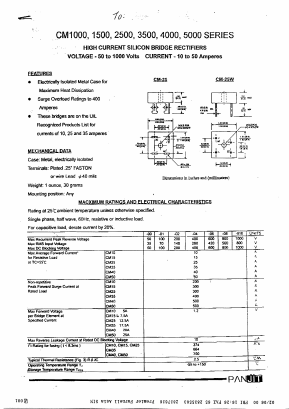 CM1505 Datasheet PDF ETC