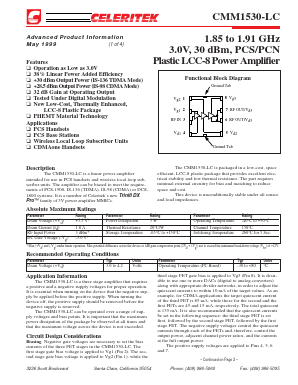 PB-CMM1530-LC-00S0 Datasheet PDF ETC