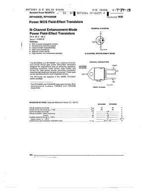 RFH45N06 Datasheet PDF ETC