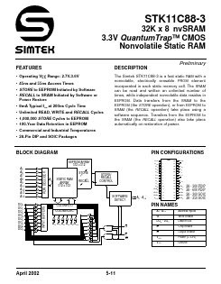 STK11C88-3P55 Datasheet PDF ETC