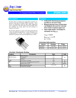4N600T Datasheet PDF ETC