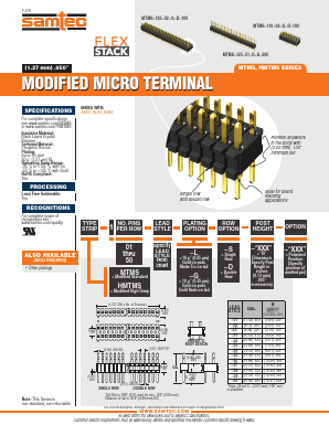 MTMS-107-51-G-D-140 Datasheet PDF ETC