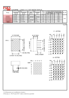 C-2570Y Datasheet PDF ETC