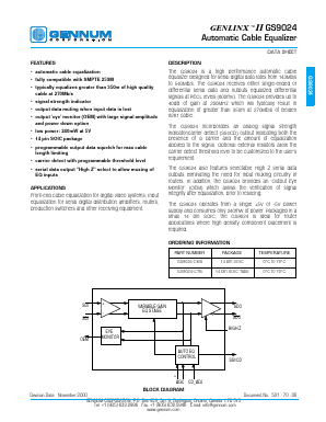 GS9024-CTB Datasheet PDF ETC