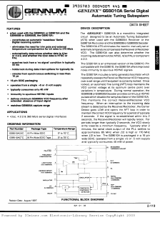 GS9010ACKC Datasheet PDF ETC