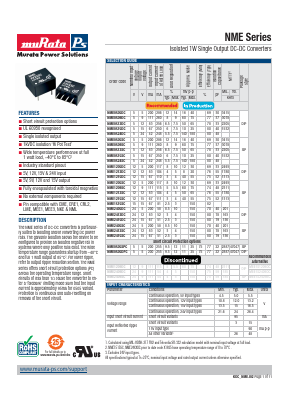 NME0509DC Datasheet PDF ETC