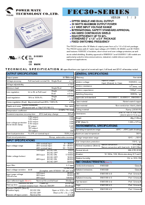 FEC30-48D15 Datasheet PDF ETC