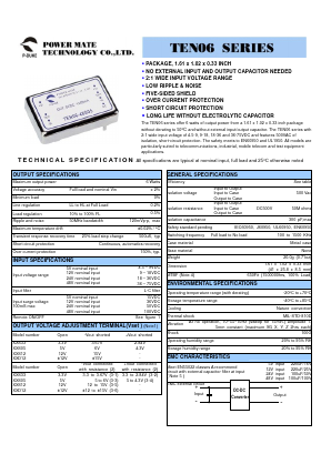 TEN06-05D12 Datasheet PDF ETC