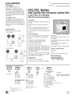 CCL450DG2-ADAL Datasheet PDF ETC