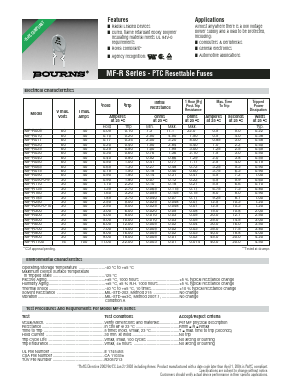 MF-R005 Datasheet PDF ETC