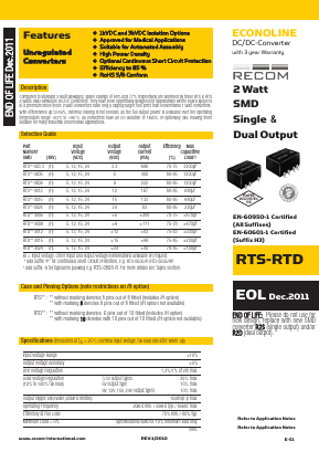 RTD-1515/HP-R Datasheet PDF ETC