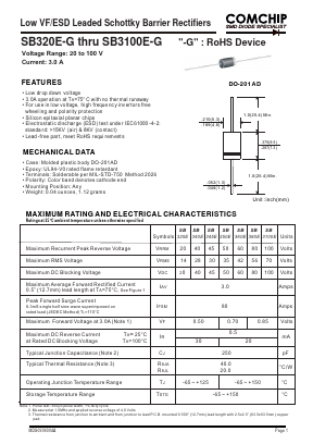 SB340E-G Datasheet PDF ETC