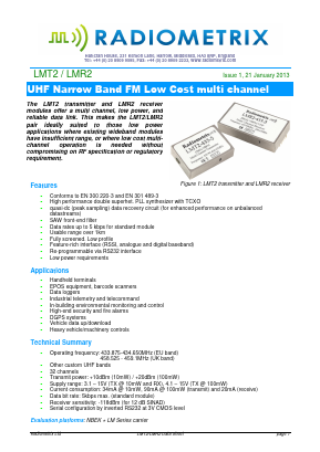 LMR2-458-10 Datasheet PDF ETC