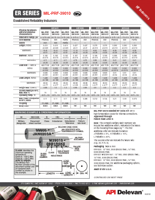 MIL-PRF-39010 Datasheet PDF ETC